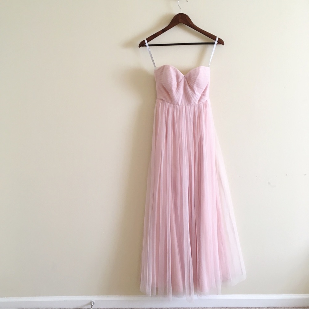 BHLDN Annabelle Jenny Yoo Collection Blush Pink XS